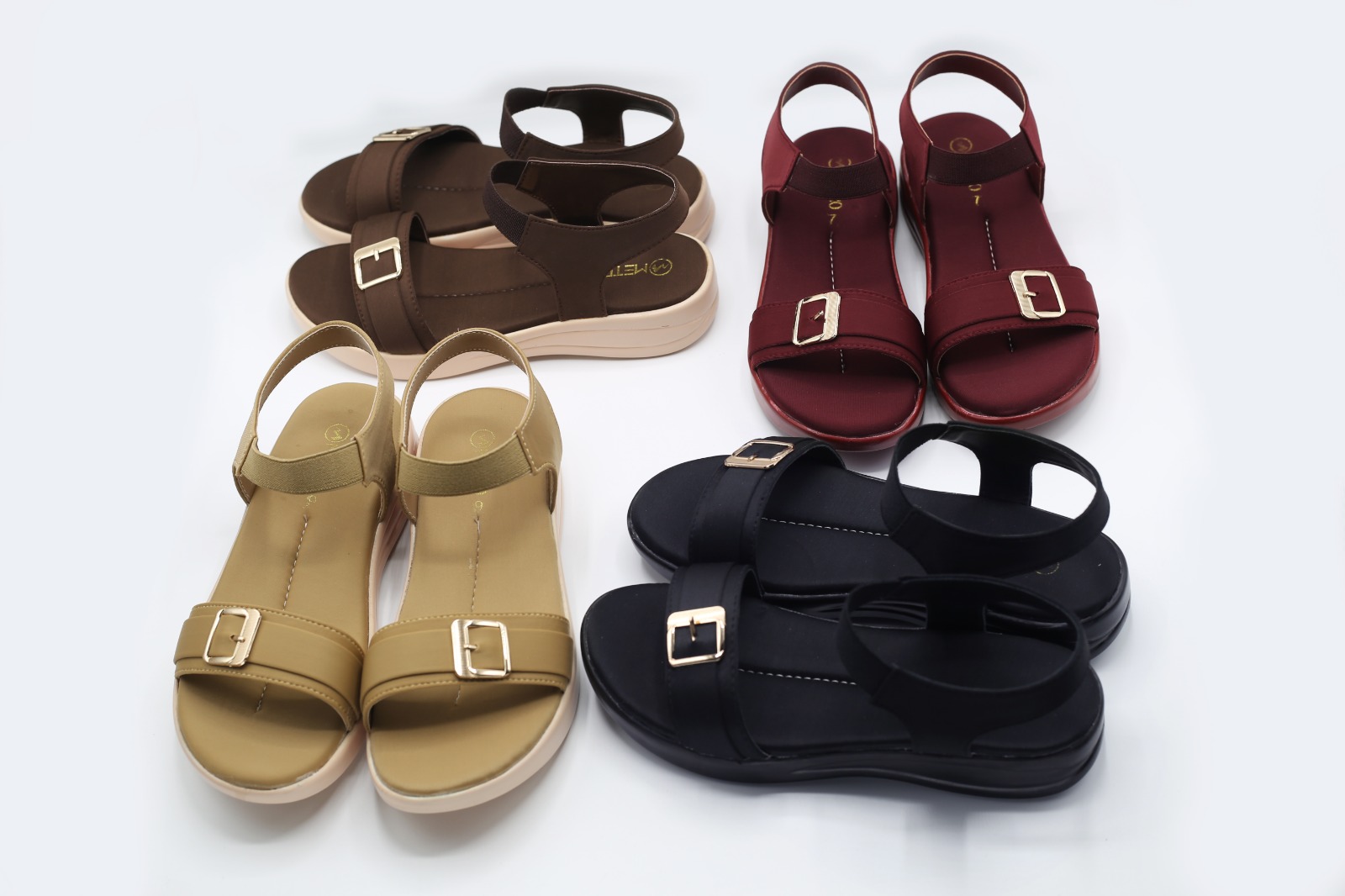 Luxery Buckle Sandals Style & wear - Image 2