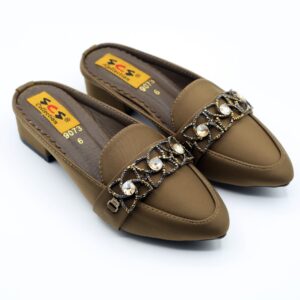 luxery elegent pumpy slipper